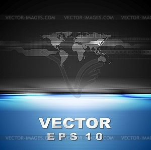 Abstract tech background - stock vector clipart