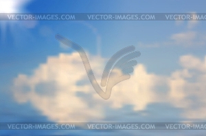 Abstract sky backdrop. Gradient mesh - vector clipart