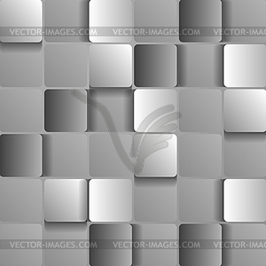 Abstract squares tech design - vector image