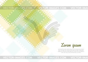 Abstract geometry tech background - royalty-free vector image
