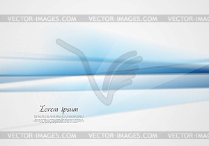 Blue concept background - vector image