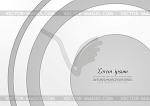 Abstract grey corporate background - vector image