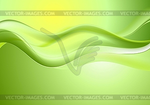 Abstract bright waves design - royalty-free vector clipart