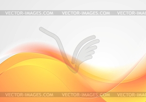 Bright wavy abstract background - vector image