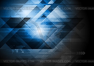 Abstract technology design - vector clipart