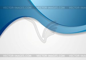 Abstract wavy background - vector image