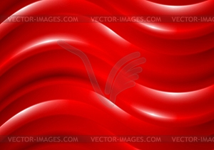 Shiny waves abstract background - vector image