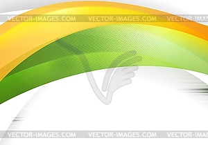 Abstract colorful waves background - vector image