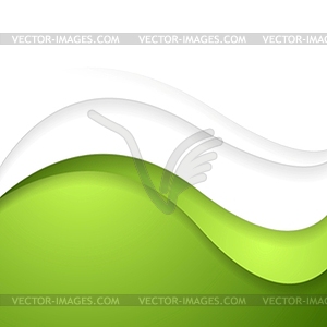 Bright abstract waves background - vector image