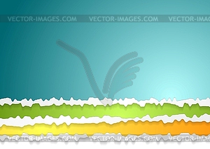 Ragged edge paper abstract background - vector clipart / vector image