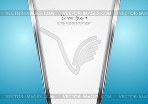 Abstract metal stripes background - vector clipart