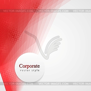 Abstract red and white background - vector clip art