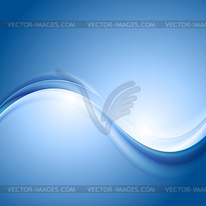 Abstract wavy background - vector image