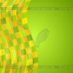 Bright wavy background - royalty-free vector clipart
