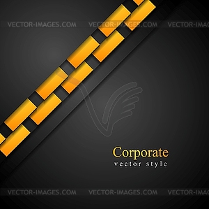 Темный абстрактный корпоративный фон - векторизованное изображение клипарта