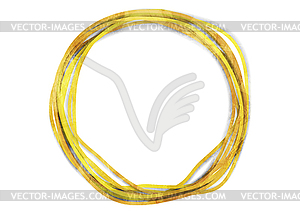 Golden grunge circles abstract background - stock vector clipart