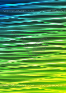 Abstract corporate green blue stripes background - vector image