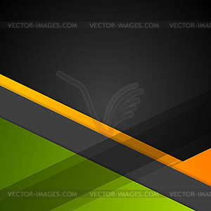 Minimal geometric concept tech background - vector image