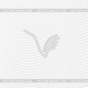 Abstract grey white curved lines and waves - vector image