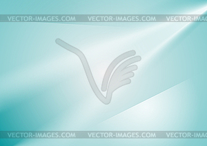 Abstract bright turquoise gradient background - vector clip art