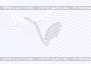 Abstract light waves and lines pattern - vector image