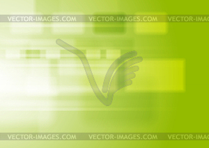 Green vibrant tech background with squares - vector clip art