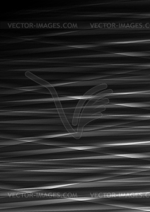 Abstract tech black stripes background - royalty-free vector clipart