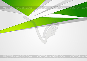 Abstract green concept corporate background - vector clipart