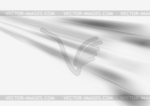 Grey smooth stripes abstract background - vector image