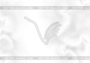 Abstract smooth blurred grey gradient background - vector image