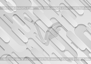 Abstract grey tech corporate background - vector image