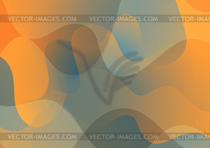 Abstract wavy corporate pattern background - vector image