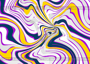 Modern futuristic colorful abstraction design - vector clip art
