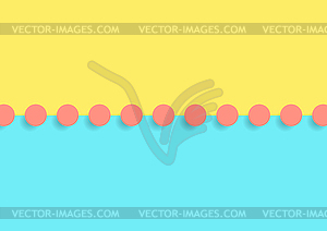 Colorful abstract retro 80s minimal background - stock vector clipart