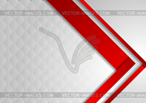 Red and grey abstract corporate background - vector clip art