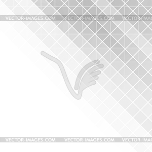 Grey squares abstract tech background - vector image