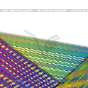 Colorful lines abstract corporate background - royalty-free vector image