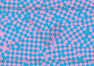 Blue and pink abstract concept squares background - vector image