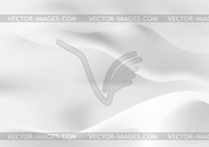 Abstract light gray smooth liquid waves background - vector image