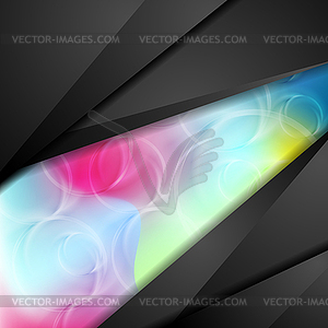 Abstract bright concept corporate background - vector image