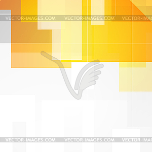 Orange abstract geometric minimal background - color vector clipart