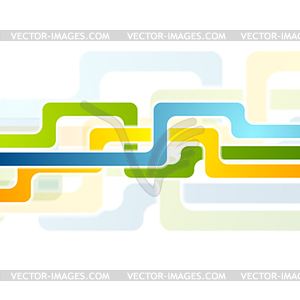 Abstract colorful stripes corporate background - vector clipart