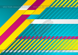 Colorful abstract technology corporate background - vector clipart