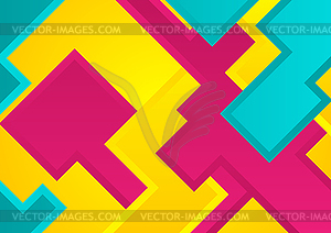 Colorful abstract corporate minimal background - vector image