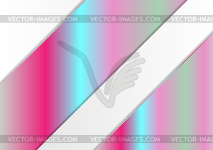 Abstract metallic holographic foil background - vector EPS clipart
