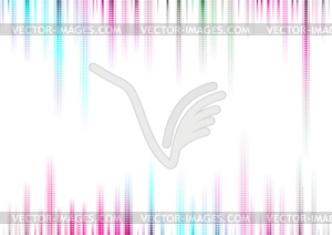 Holographic neon technical stripes abstract - vector image