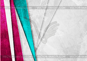 Grunge abstract corporate colorful background - royalty-free vector image