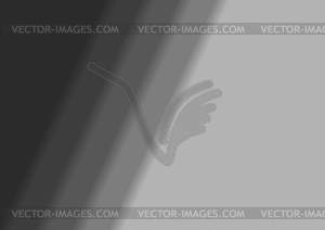 Black and grey smooth stripes abstract background - vector image