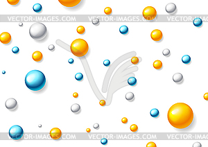 Abstract modern background with colorful glossy - vector clip art