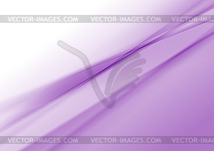 Violet and white smooth gradient stripes abstract - stock vector clipart